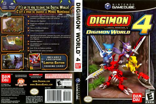 Digimon World 4 Cover - Click for full size image